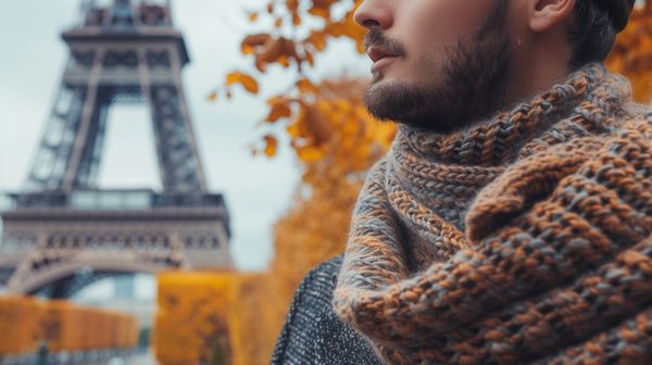 Echarpe tour de cou homme : style et confort