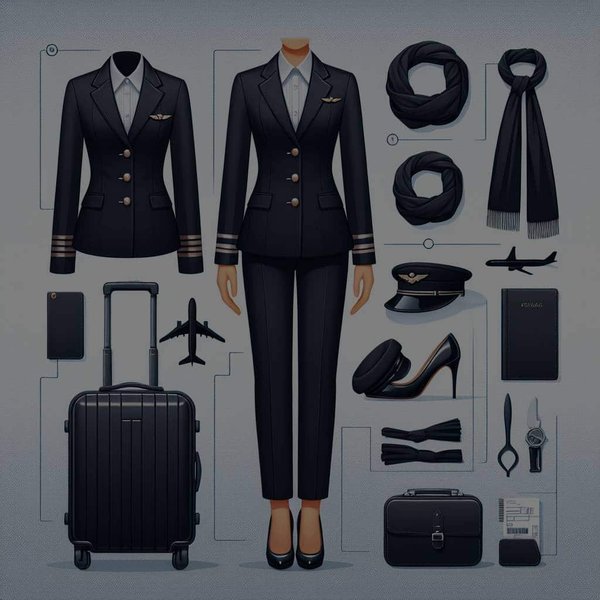 Comment identifier les pièces maîtresses pour une tenue d'hôte de l'air élégante et fonctionnelle ?